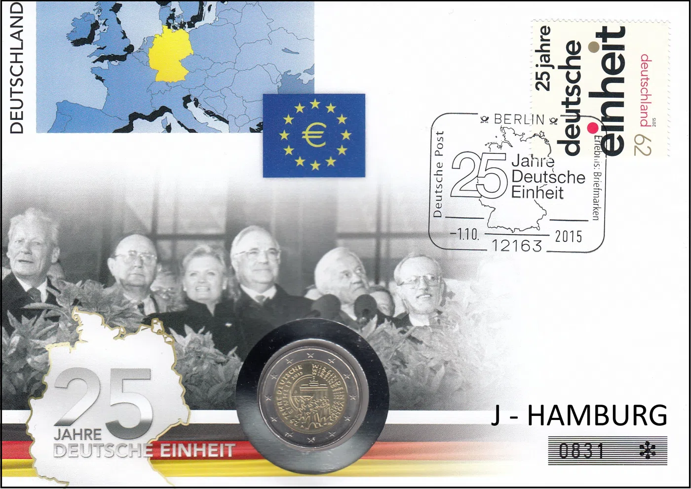 25. OBLETNICA NEMŠKE ENOTNOSTI ADFGJ